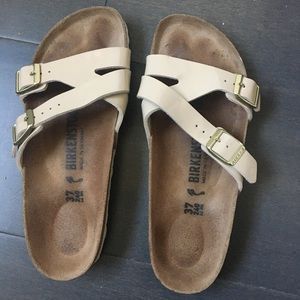 Birkenstock Yao Sand Patent Birko Flor